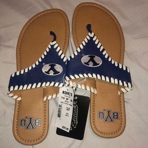 🏀BYU Sandals🏀